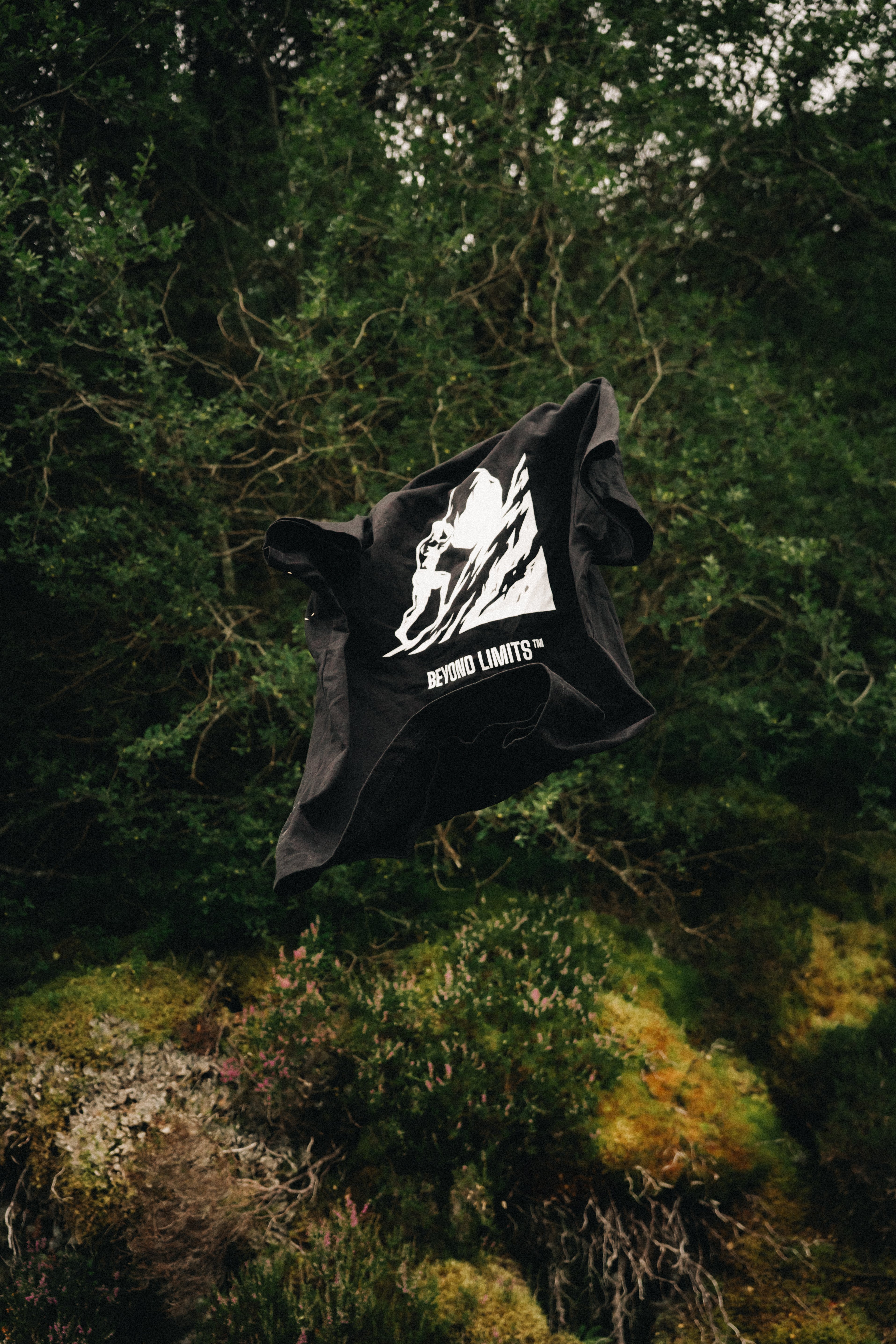 Beyond limits black tee