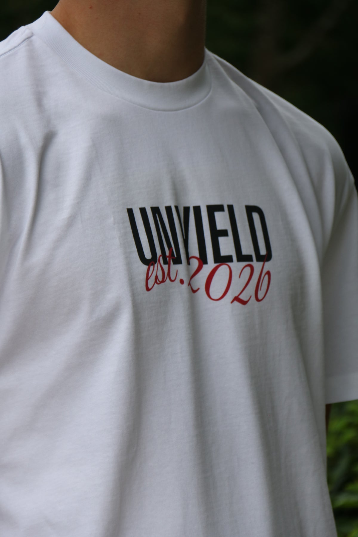 Beyond limits white tee